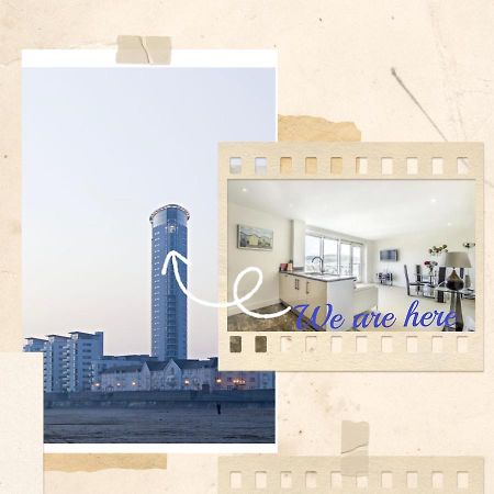 Beach On The Doorstep Meridian Tower Marina Swansea Apartment ภายนอก รูปภาพ